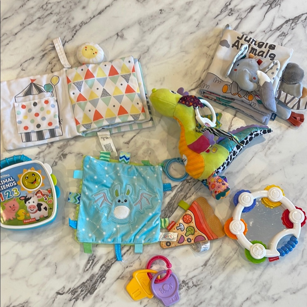 Colorful Baby Sensory Toys Set
